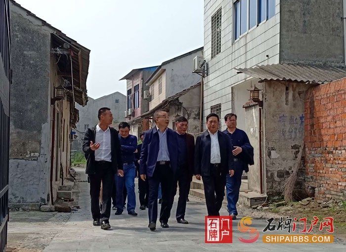 荆门市人大领导视察石牌古镇.jpg
